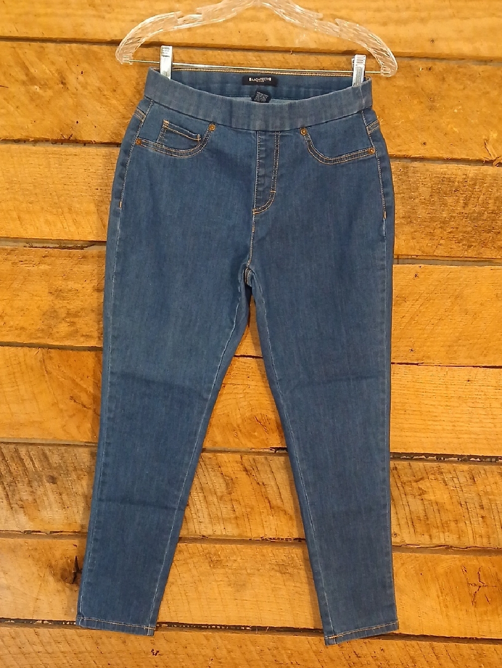 Architect Blue Pull-On Jeggings with Contrast Stitching Sz PM